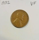 1932 Lincoln Cent VF Exact Coin Pictured Free Shipping Philadelphia