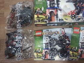 LEGO Castle: Tower Raid (7037) INCOMPLETE! Box, Manuals, Sealed Bags 3 & 4