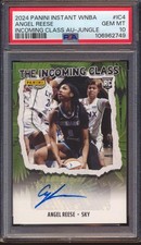 2024 PANINI INSTANT ANGEL REESE INCOMING CLASS JUNGLE AUTO AUTOGRAPH /25 PSA 10