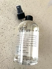 Philosophy Salted Citrus Body Spritz 16 oz – New & Sealed with Sprayer