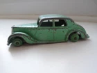 VINTAGE DINKY TOYS TIN BOTTOM RILEY CAR NICE USED CONDITION ORIGINAL PAINT