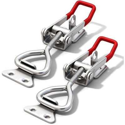 Edelstahl Spannverschluss 2er Set 150-170mm mit Schlüsselloch variabel langlebig