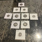 silver mercury dimes lot of 10
