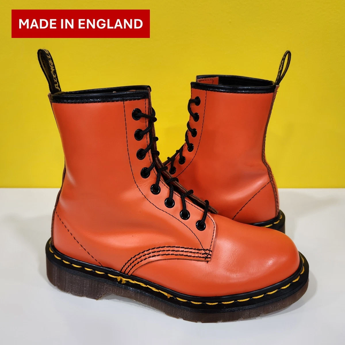 Dr. Martens Orange Boots for Women for sale | eBay display picture 2