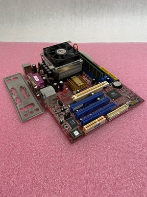 BioStar U8668D V5 Motherboard Intel Pentium 4 1.8GHz 1GB RAM w/IO