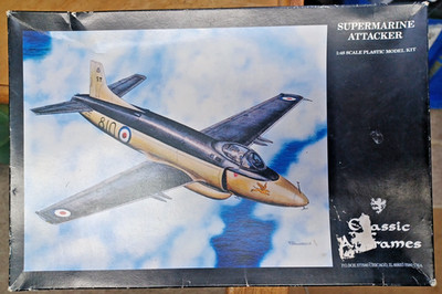 Classic Airframes 1/48 Supermarine Attacker - #4102 - *SEALED BAGS*
