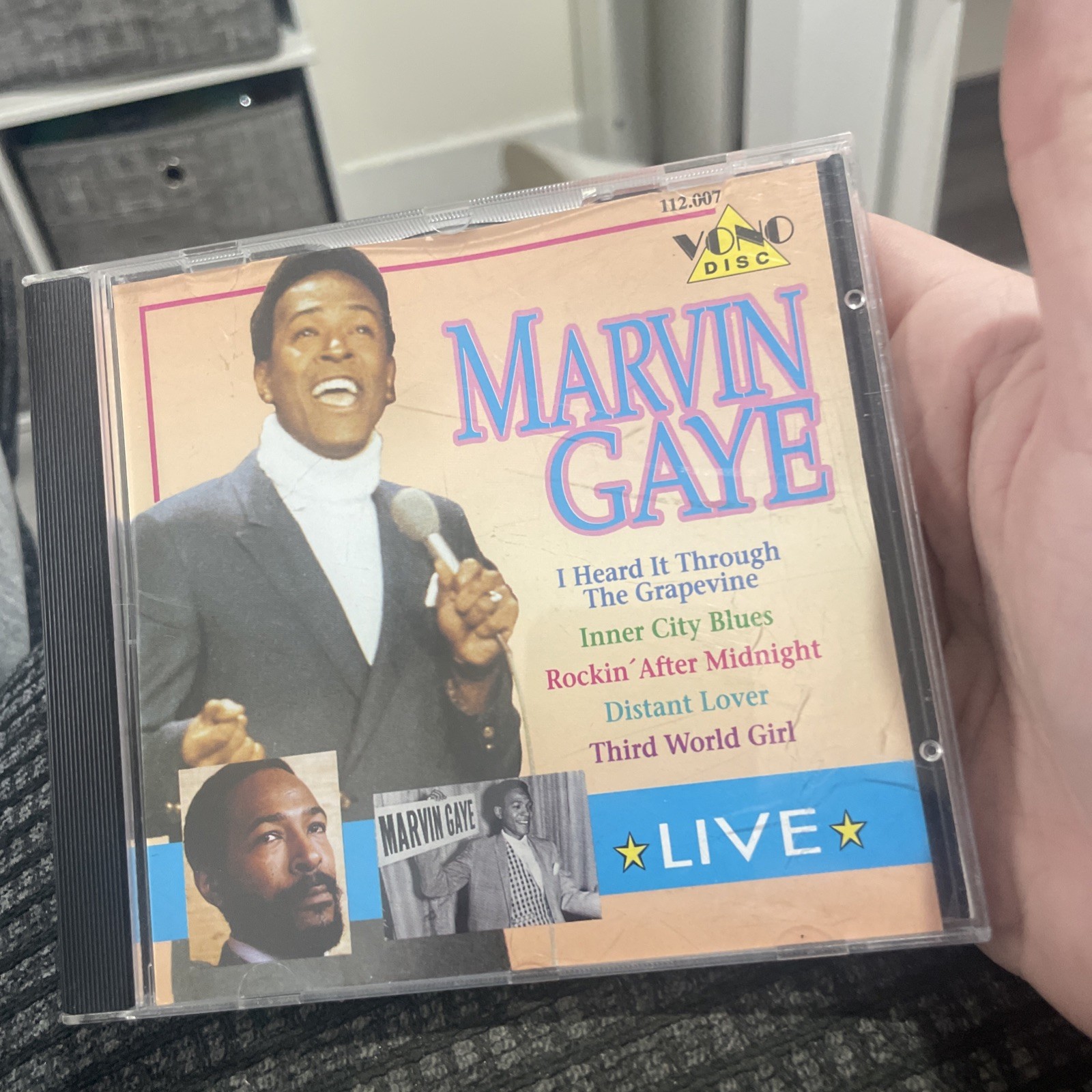 Gaye Marvin - Marvin Gaye Live Marvin Gaye CD 1995
