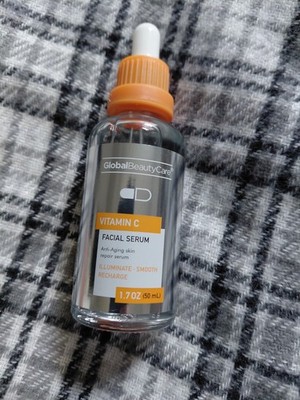 Global Beauty Care Vitamin C Anti-Aging Facial Serum for Face 1.7 oz (50 mL)