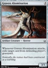x4 Graven Abomination - Hour of Devastation - NM - MTG