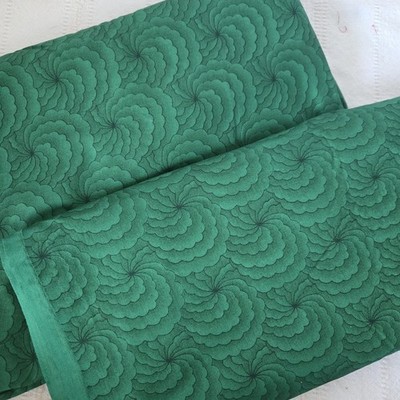 Jinny Beyer For Mr. R.j.r. Fabric Green Cotton 6 Yards Total