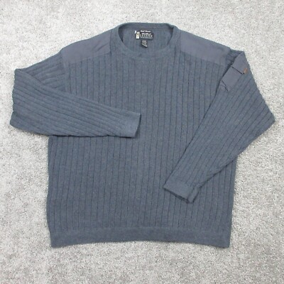 Vintage Eddie Bauer Sweater Mens Extra Large Gray Commando