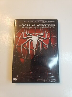 The Villains of Spider-man 3 (DVD) Collector's Bonus Disc