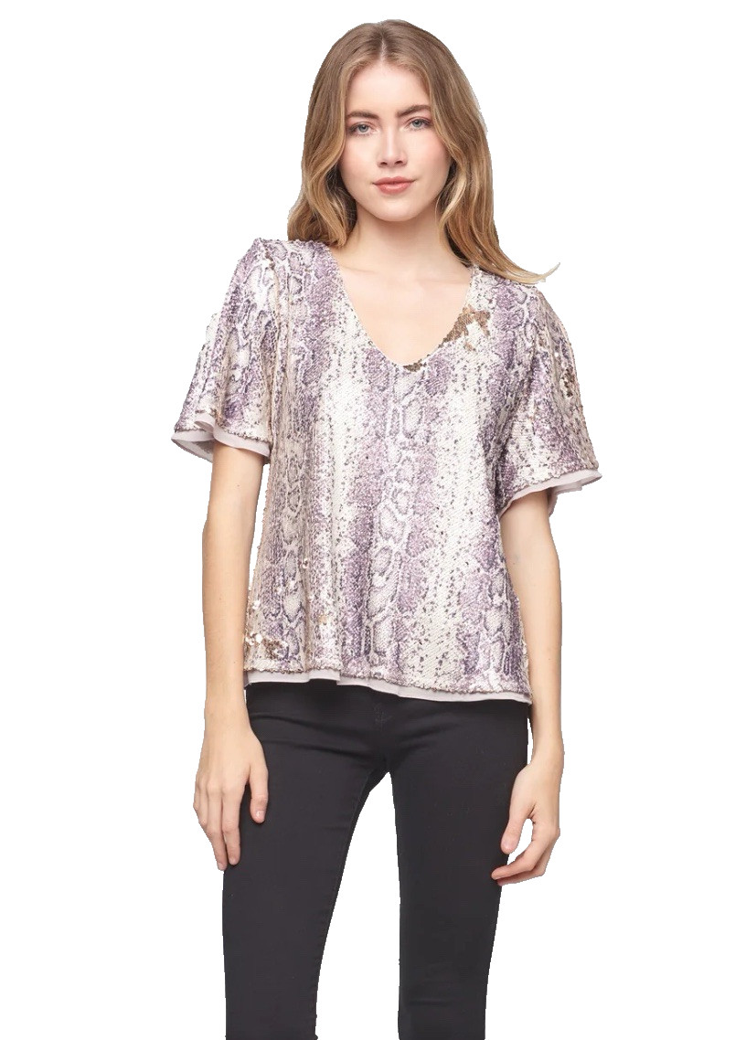 Maven West Python Sequin  Multicolored Medium Dat… - image 1