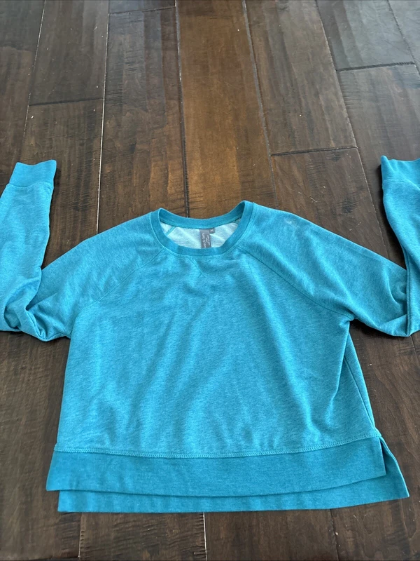 sweaty-betty crop nice sweatshirt