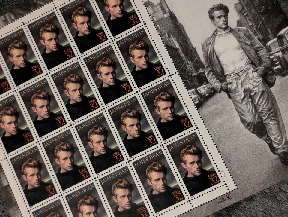 James Dean Legend of Hollywood - sheet of 20 - Image 2 of 3