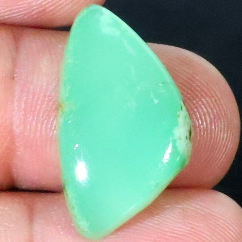 100% Natural Green Chrysoprase Fancy Cabochon Untreated Australian Gemstone CH- - Picture 7 of 17