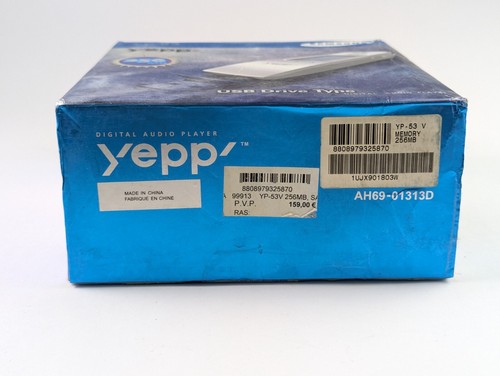Vintage Samsung YP-53 Yepp Player USB2.0 FM Tuner MP3 OGG ASF WMA 256MB 20h - Imagen 3 de 19
