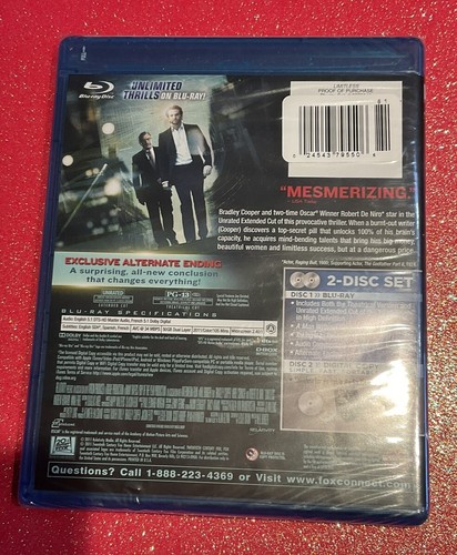 Limitless (Blu-ray Disc, 2011, 2-Disc Set, Unrated Includes Digital Copy) - Picture 4 of 5