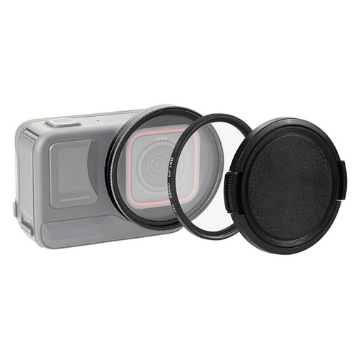 52MM UV Filter + Adapter Ring + Lens Cap Set For Insta360 Ace Pro