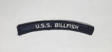 US Navy U.S.S. BILLFISH Balao-Class Submarine and Sturgeon-Class Submarine Tab