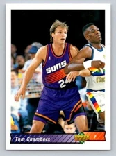 1992-93 Upper Deck Tom Chambers #409 Phoenix Suns