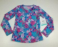 Coolibar Kids Long Sleeve Lace Up Rashguard UPF 50 Size L