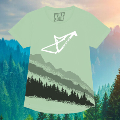 Women's Mountain bike, performance down hill t shirt (not fox) mtb, DH,