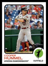 Cooper Hummel 2022 Topps Heritage #504 Arizona Diamondbacks ROOKIE Buy10get5FREE