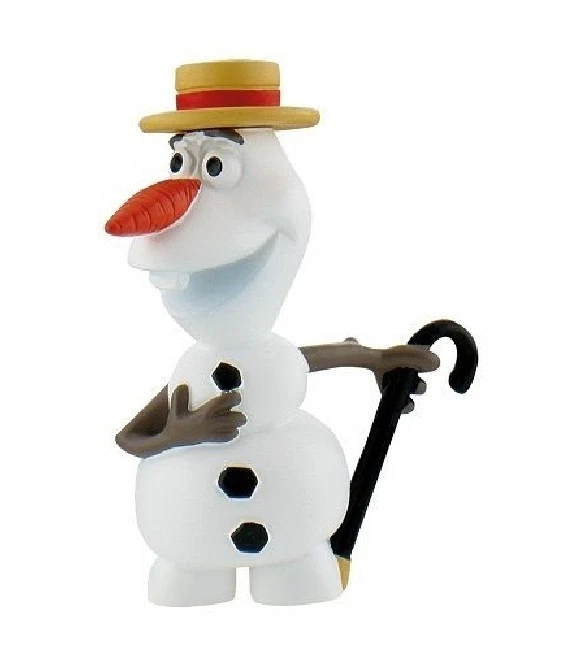 Bullyland 12969 Olaf mit Hut 5,5 cm Die Eiskönigin - Völlig unverfroren Disney