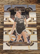 2024 Panini Select Kate Martin Concourse Base Rookie Card # 22 Las Vegas Aces