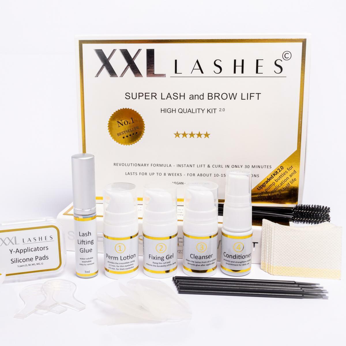 Kit "Super Lash Lift", levantamiento de pestañas y ondas de pestañas