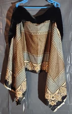 La Fiorentina - Women's Balck Faux Wrap - One Size