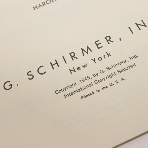 Schumann Nachtstucke Fantasiestucke Piano Songbook Score 1945 Schirmer - Picture 5 of 6