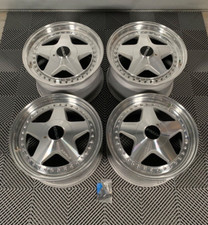 17 Oz Racing Fittipaldi 3 Piece Wheels Rims Like New Original 5x130 Porsche 17 Oz Racing Fittipaldi 3 Piece Wheels Rims Like New Original 5x130 Porsche