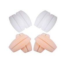 4 Pairs Silicone Bra Strap Cushions Holder Non-Slip Pliable Shoulder Protectors