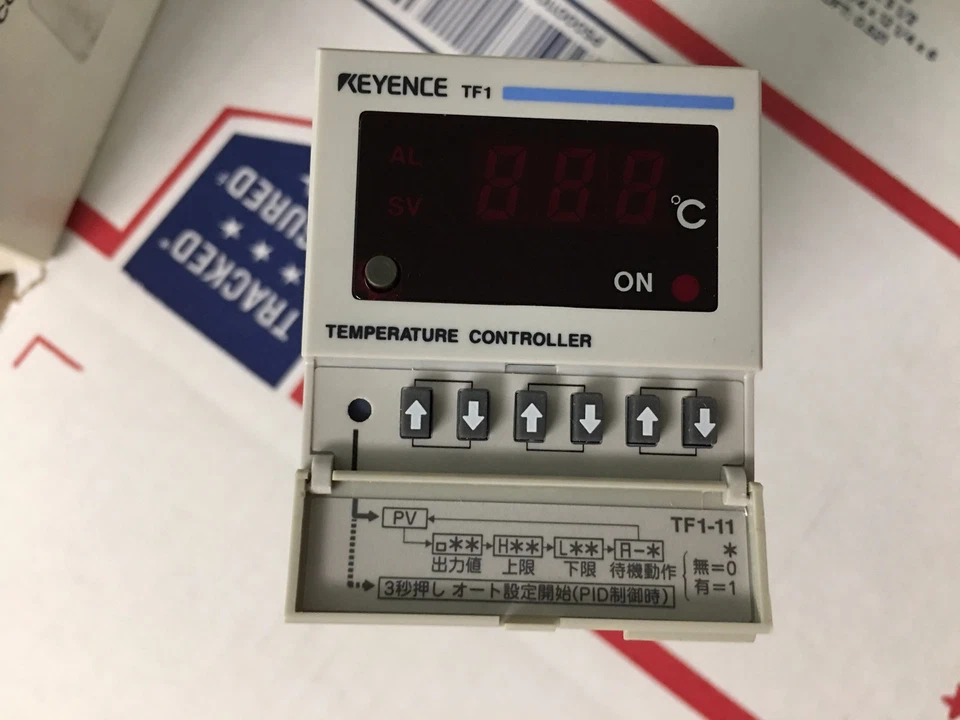 KEYENCE TF1-11 TEMPERATURE CONTROLLER, NEW, 2 AVAILABLE, WARRANTY - Image 4 of 4