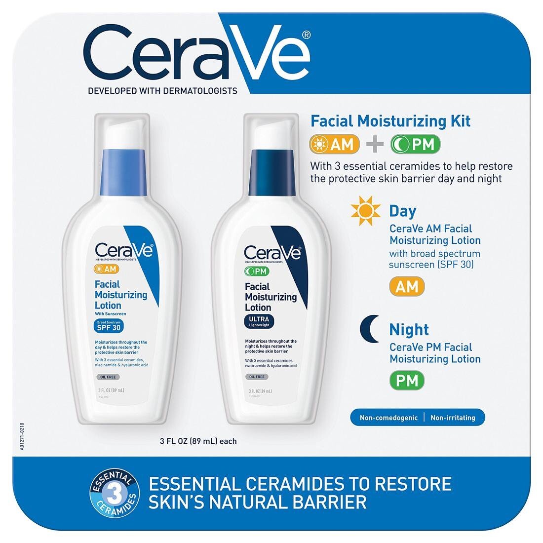 CeraVe Facial Moisturizing Lotion 3本セット CeraVe Facial Moisturizing Lotion 3oz. AM/PM Bundle.. | eBay