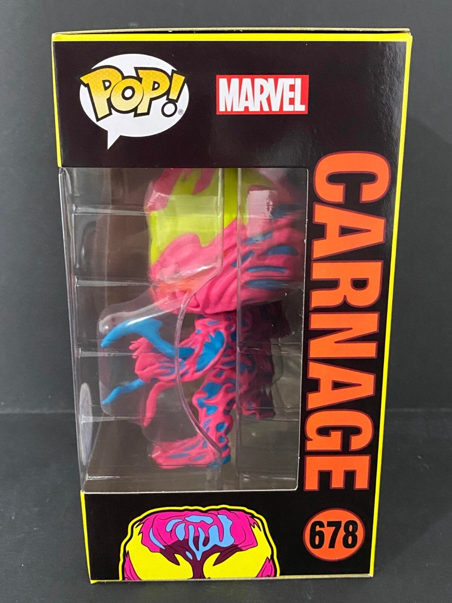 【即日発送】MARVEL カーネイジ ネオンブラックライト ケース付きFunko 即日発送】MARVEL カーネイジ ネオンブラックライト ケース付き