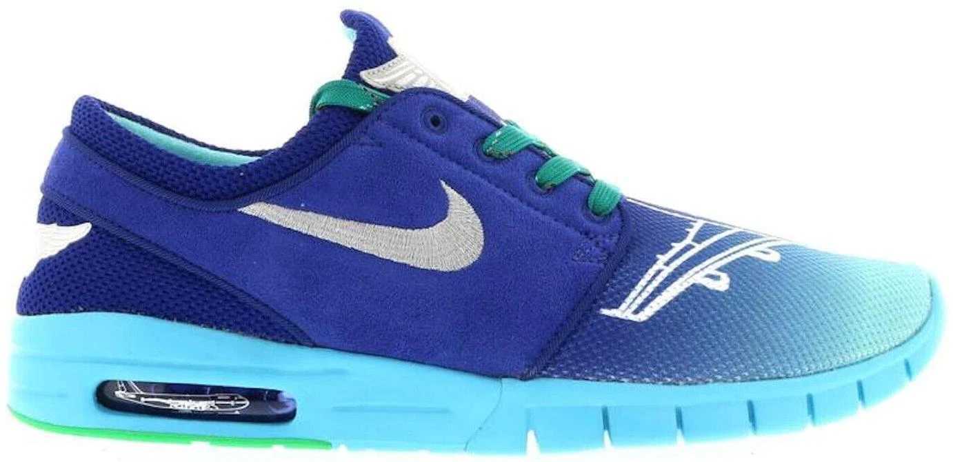 Nike Stefan Janoski Max Premium SB Blue for Sale | Authenticity