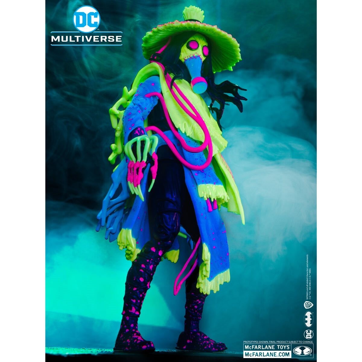 SDCC 2023 DC Multiverse Scarecrow Infinite Frontier Black Light