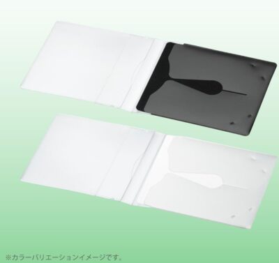 Kokuyo CD / DVD case Media Pass 100 sheets white EDC-CME1-100W
