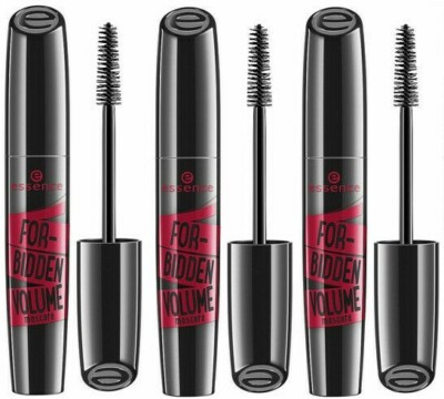 3-Pack NEW essence Dramatic Forbidden Volume Mascara in Black (Sealed, Lot of 3)