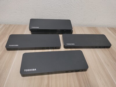 (LOT OF 5) Toshiba Thunderbolt 3 Dock PA5281U-1PRP USB 3.0 DOCK *NO ADAPTER*
