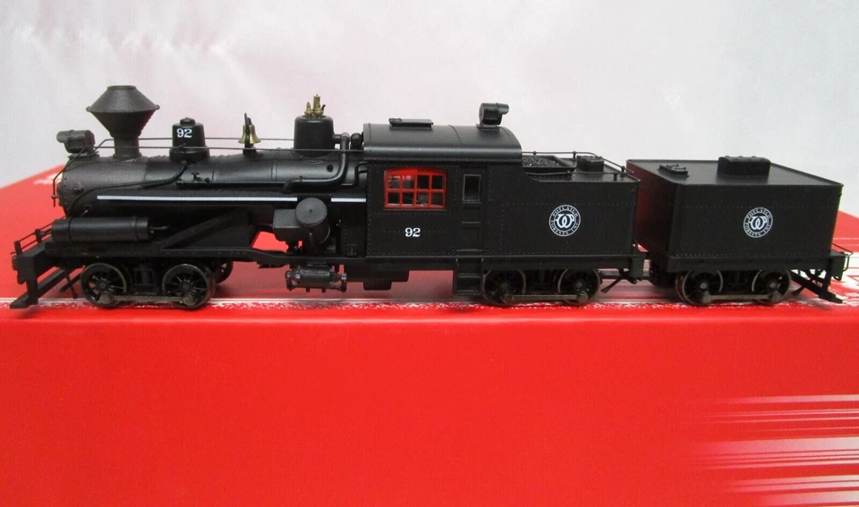 Rivarossi HO Scale Potlatch Forests /Weyerhaeuser 3 Truck Heisler Locomotive #92 - Image 2 of 4