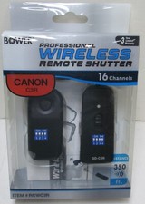 Bower RCWC3R Canon Wireless Remote Shutter Release - 3 Hole Plug