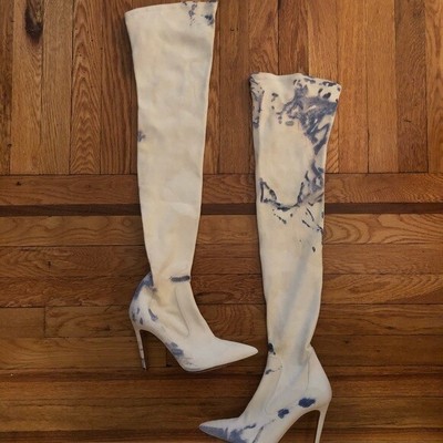 ralph lauren thigh high boots