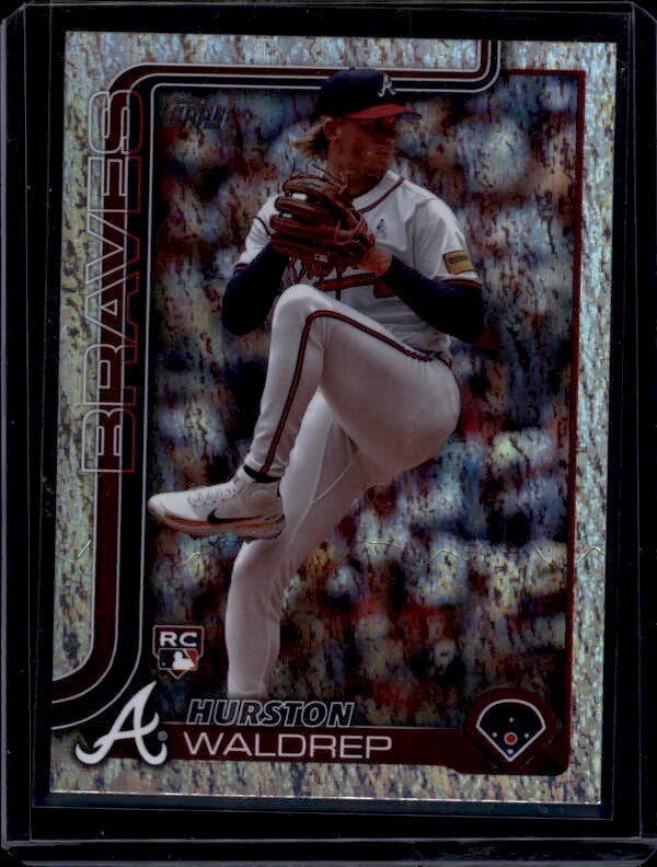 2025 Topps Silver Crackle Foil #253 Hurston Waldrep