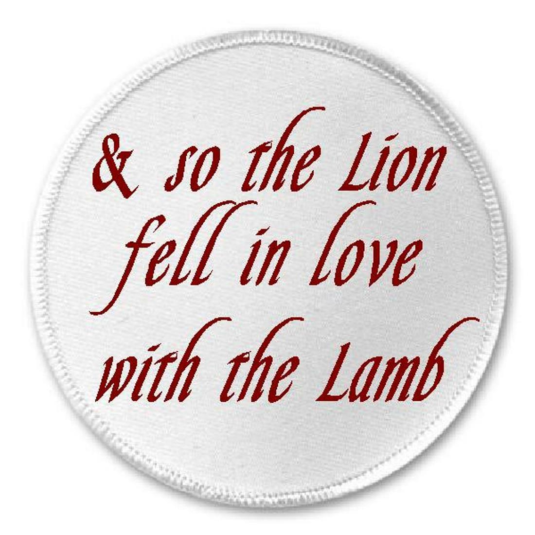 And So The Lion Fell In Love With The Lamb Twilight And So The Lion Fell In Love With The Lamb Quote