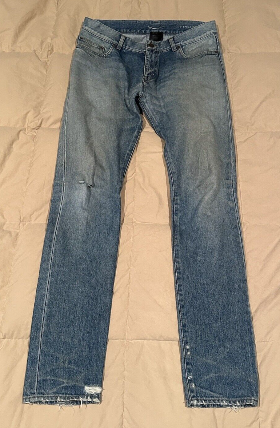 Jean Magri Saint Laurent Paris SLP Heidi Era 2015 D10 Denim Lavati YSL