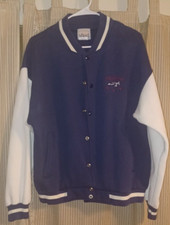 Rare Vintage Universal Pictures Studios 90 s Cotton Letterman Varsity Jacket XL